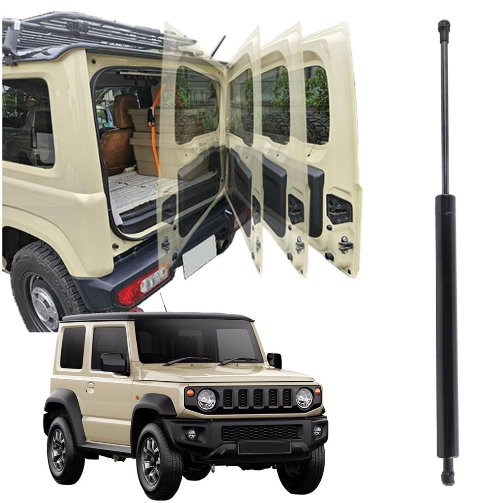 VVORHSBELL Jimny Rear Door Stepless Free for Suzuki Jimny and Sierra Rear Gate Hydraulic Vehicle Inspection Direct Jimny Door Freely Fixes Door Punch