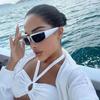 KAMMPT Vintage Punk Sunglasses UV400 Protection Trendy Unisex Design for Men Women Outdoor Cycling Fashion