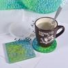 Coaster Silicone Resin Mold Round/Square/Rectangle Resin Epoxy Casting Molds for Wedding Party Home Table Ornaments