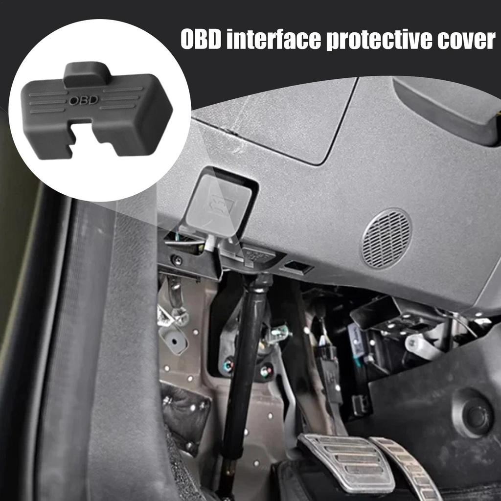 Car Silicone OBD Port Dust Cover Waterproof Diagnostic Connector Protector Daily Driving Adventure Vehicle Wash Protection