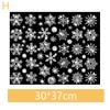 Christmas Window Stickers Christmas Clings Snowflakes Sticker Static Sticker for Xmas Stickers Window Christmas Window Decoration