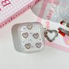 The New Phantom Epoxy Love Is Suitable for AirPodsPro1 Earphone Case Universal Apple 1st Generation Soft Case Love Pendant