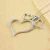 Women's Fashion Three Heart Love Pendant Chain Necklace Wedding Birthday Jewelry