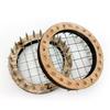 Queen Cage Beekeeping Tool with Wooden Lid & Stainless Steel Needle