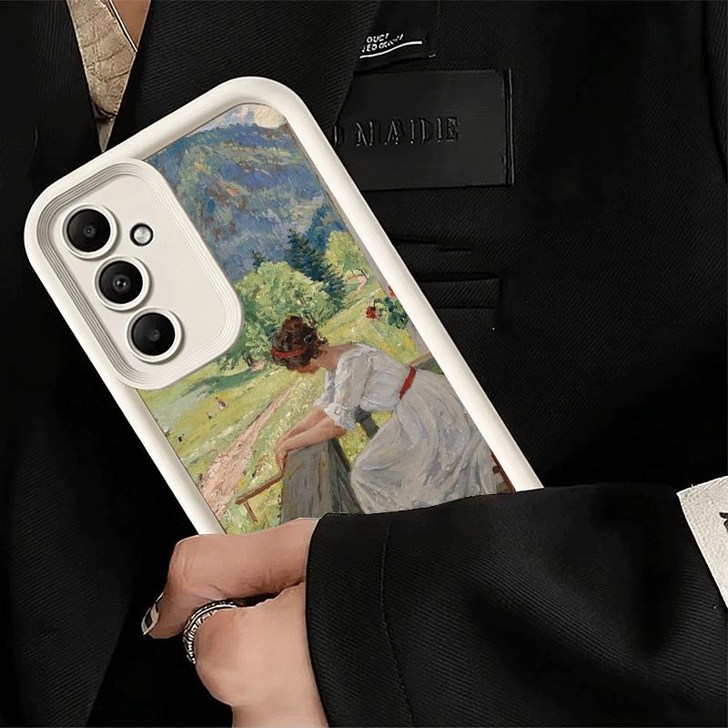 Phone Case for Samsung Galaxy A17 A16 A15 A14 A13 Claude Monet Oil Painting A56 A36 A26 A55 A35 A25 A54 A34 A24 A53 A33 A23 A07