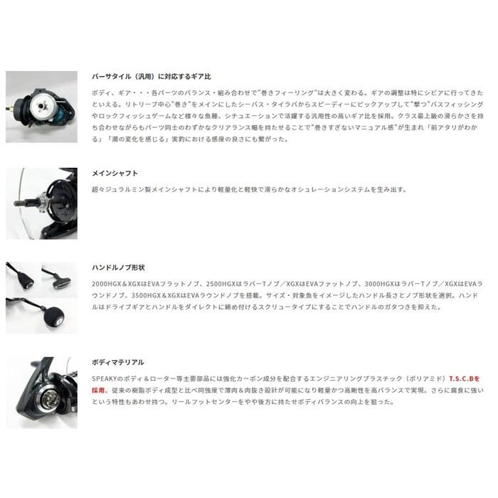 Tailwalk Reel Speaky 2500S XGX Black