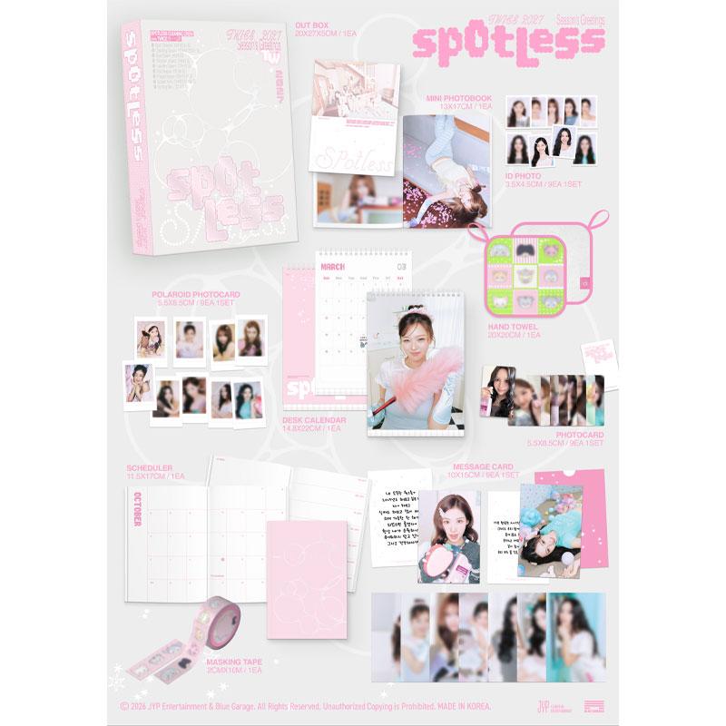 [Předobjednávka] TWICE 2027 Season's Greetings [Spotless] (Online výhoda)