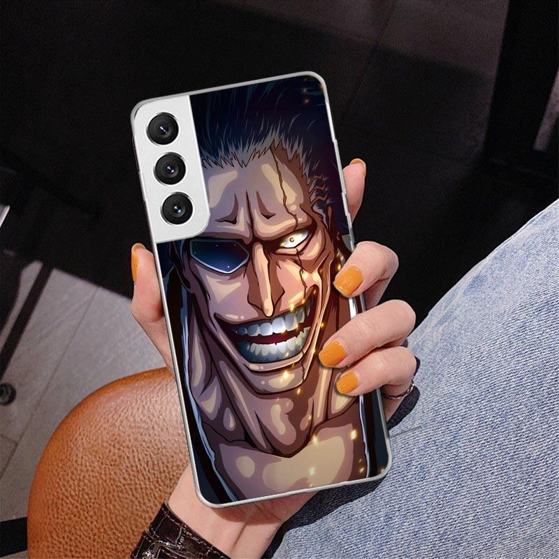 Bleach Zaraki Kenpachi Phone Case For Samsung Galaxy S24 S25 Edge S26 Ultra S23 S22 S21 Plus S20 FE + Personalized Print Cover G