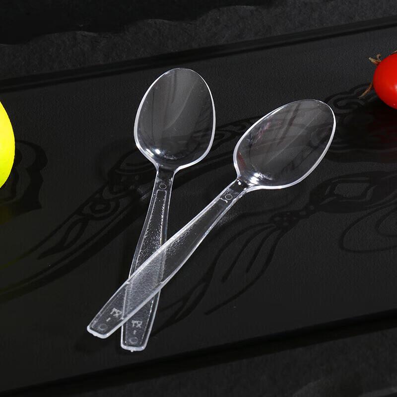 Fang Cao Di Disposable Thickened Long-Handle Spoons