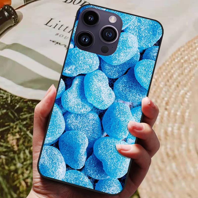 For iPhone 15 Pro Max Case Soft Silicone Coque For iPhone 15 Plus Cover TPU Fundas Protective For iPhone15 Pro Max 15Pro Case