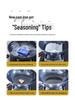 Thickened Cast Iron Sweet Potato Roasting Pot - Household Barbecue and Corn Machine