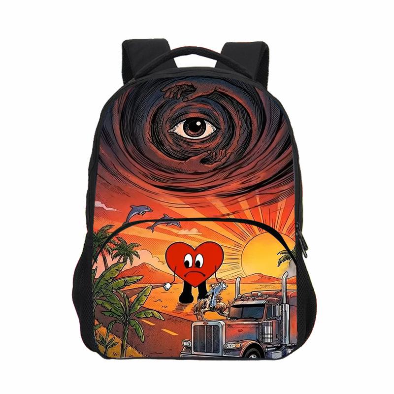 Wings of Fire 3Pcs Set Round Front Carrier Rucksack Pencil Bag Ice Bag Animated Patterned Primary School Boys Plus Girls Trendy Style