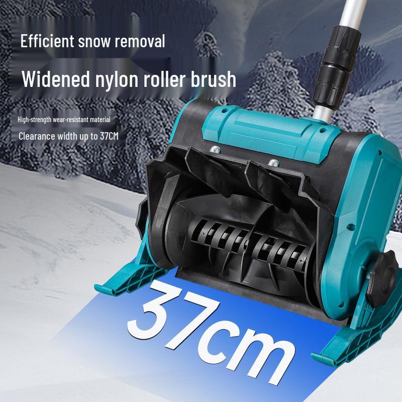 Compact Wireless Lithium Battery Snow Blower: Foldable, High-Power, Portable Snow Shovel for Outdoor Use