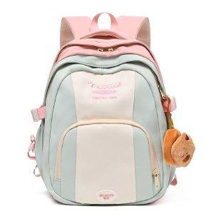 Schoolbag Backpack New Ins Women's Lightweight and Versatile Fashion Backpack High Value Simple Large Capacity Student Bag