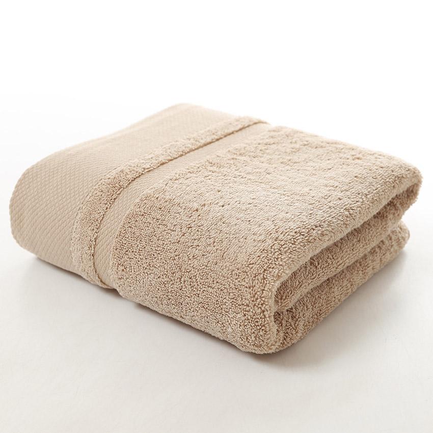 100% Cotton Large Thick Bath Towel Solid Color Bathroom Face Shower Towels Geometric Home Hotel For Adults Kids Toalla De Ducha