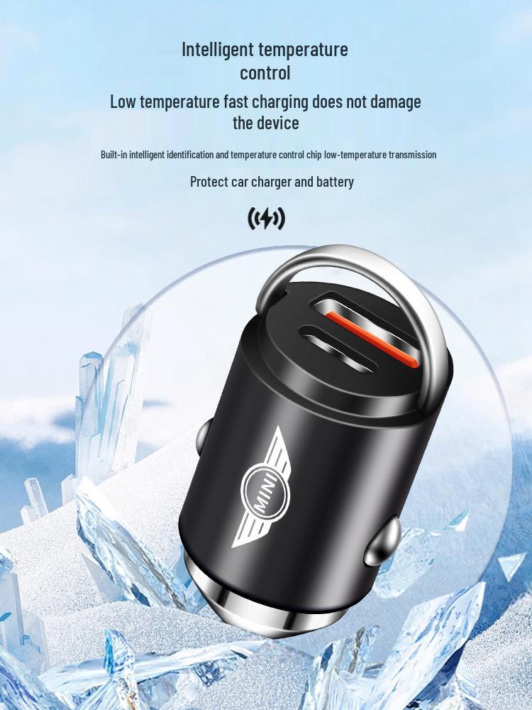 Fast Charging Car Charger for BMW Mini Cooper F56/F55 Cigarette Lighter Interior Accessories
