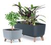 GRACIA CASE DGCL600 Blumentopf auf Beinen | Anthrazit