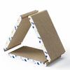 Foldable Triangles Cat Scratching Board Scratcher Cardboard Thicken Corrugated Paper Cat House Pet Grinding Claw Cardboard