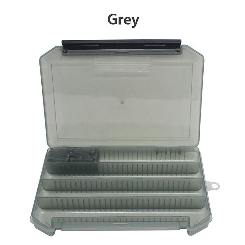 

Вставная передвижная коробка для поддельных приманок Luya, многофункциональная коробка для хранения рыболовных снастей серый