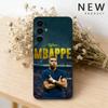Custodia per telefono Football K-Kylian M-MbappeS per Samsung S26,25,24,21,22,23,30,20,Ultra,Plus,Fe,Lite Cover Morbida Nera