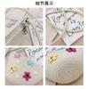 Cute Straw Woven Bag Fashionable Internet Celebrity Female One-shoulder Cross-body Women's Ins Trendy Small Backpack
