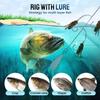 Multi Hook Artificial Fly Fishing Bait Set 3D Biomimetic Fly Fishing Bait Fast Attack Fly Bait Manual Bait Set for Various Fish