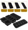 2/4/6/10 Grid Silicone  Freezer Tray Ice Cube Mold with Lid Baking Mold Food Freezing Container Sauce Box Manufacturer Dropship