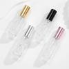 Transparent Travel Glass Perfume Bottle Bitter Gourd Pattern Liquid Sprayer  Travel