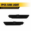 2X Smoked Lens Rear Side Marker Lights Housing For 2010-2015 Chevrolet Camaro EV