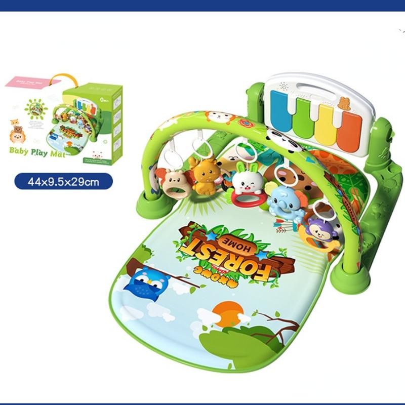 

Единорог игровой коврик для фитнеса и сна детский игровой коврик для гимнастики музыкальный развивающий игрушечный коврик подставка для пианино педаль