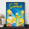 Set de Pintura de Diamantes Los Simpson Bordado Decoración de Pared Set DIY Regalo Hecho a Mano Cristal 5D Diamante