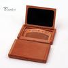 Mini Comb Mirror Set Compact Wood Pocket Mirror with Comb Portable Makeup Hairstyling Vanity Mirror with Wooden Comb