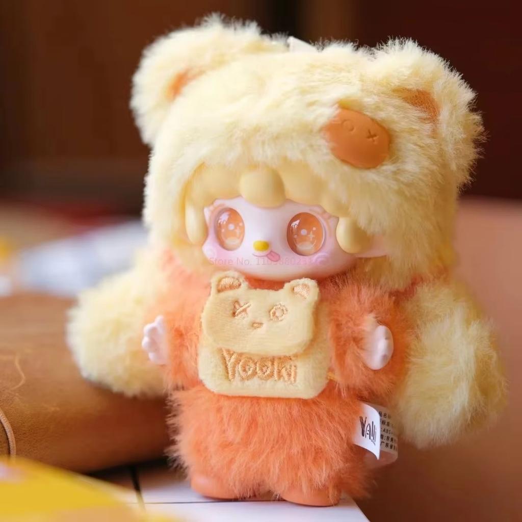 genuine Yooki super cute Cute Soft Plush Doll Keychain Pendant Ornament exquisite birthday girl gift figure toys
