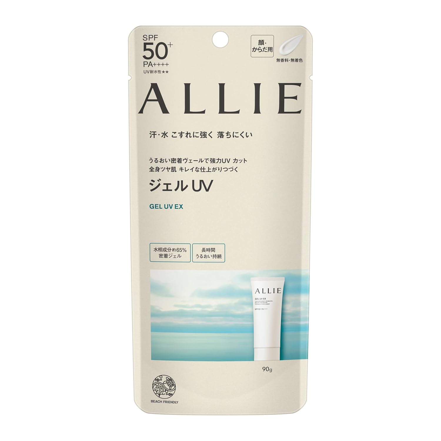 ALLIE Chrono Beauty Gel UV EX SPF50+/PA++++ 90g Unscented