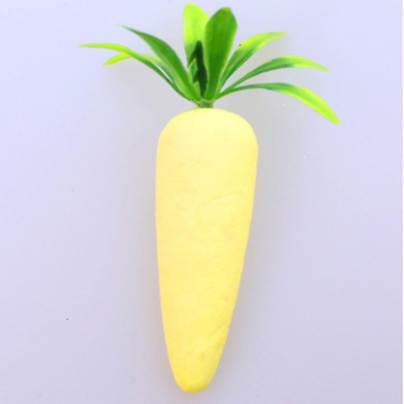 12Pcs Realistic Artificial Carrots Simulation Vegetables Basket Fillers for Kitchen Decoration Party Table Centerpieces