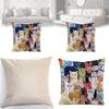 Rustic Cat Plush Pillow Cover With Silk Material For Living Room Decor And Home Comforts