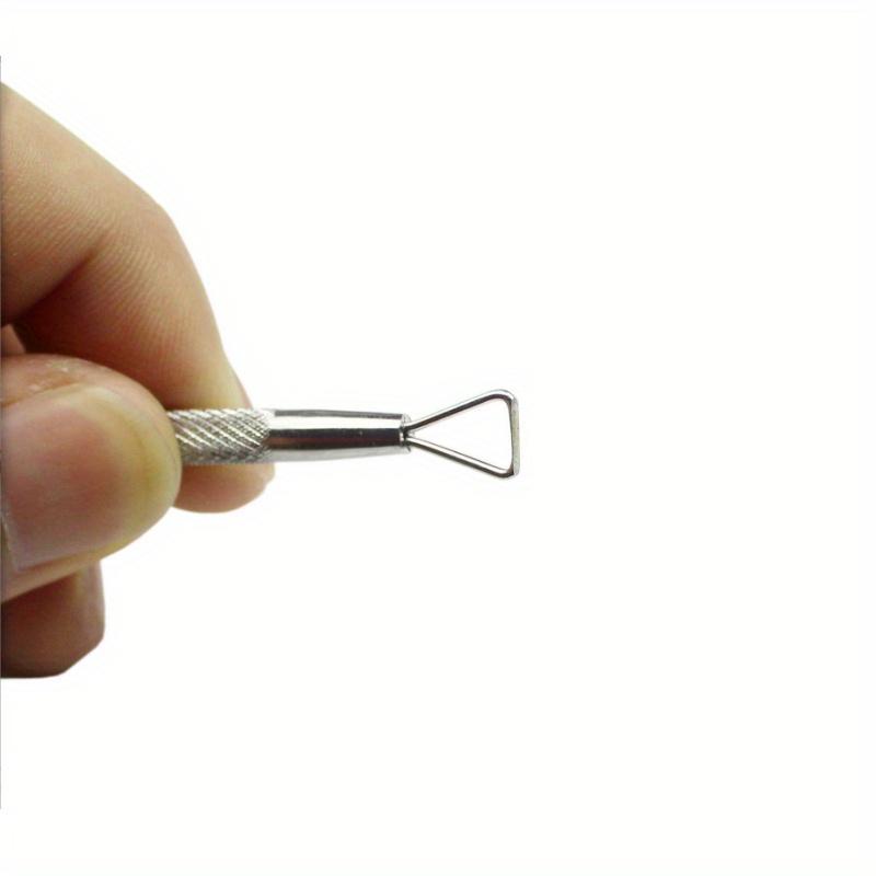 Nail Peeler Nail Art Polish Remover Triangle Stick Rod Pusher Nail Art Tool for Manicure and Pedicure