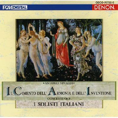 

CD I SOLISTI ITALIANI - ANTONIO VIVALD - Il Cimento Dell Armonia E Dell In COCO70722 Denon 2004 Japan ObiClassical Used