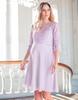 Seraphine MISHA Special Occasion Maternity Lace Lilac Women's Dress, Nursing-Friendly Dress,