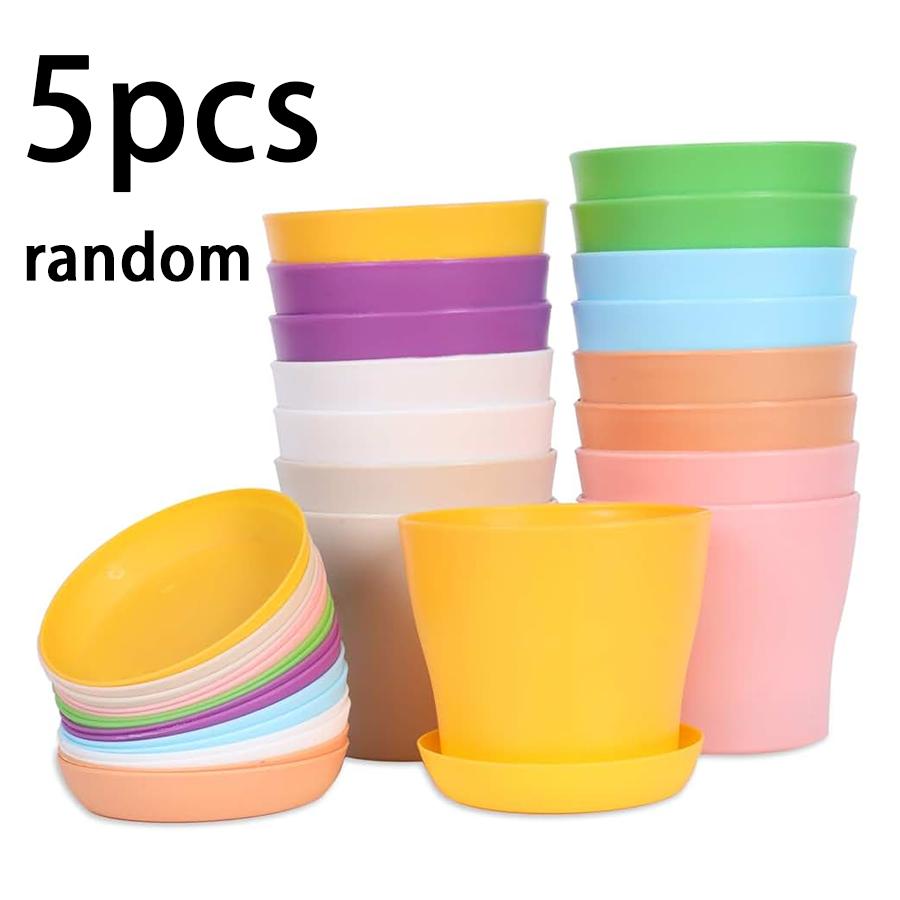 

5/10pcs Open-top Flowerpot Gardening Tool for Balcony Succulent Green Plants Indoor Outdoor Garden Nurseries Desk Decor XJM