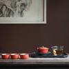 Edenus Vermilion Glaze Ceramic Gongfu Tea Set