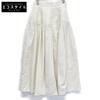 BLAMINK 23Stainless Steel Cream 7924-230-0343 Linen Blend Maxi Long Skirt Skirt 36 creamUsed