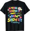 Rock The Test Testtag Staatliche Tests Lehrer Staar Test T-Shirt