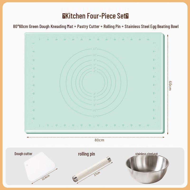 Food-Grade Silicone Dough Kneading Mat