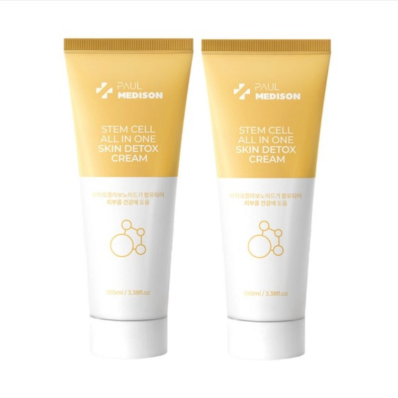 Paul Medison Stem Cell All In One Skin Detox Cream 100ml*1Pc/2Pcs