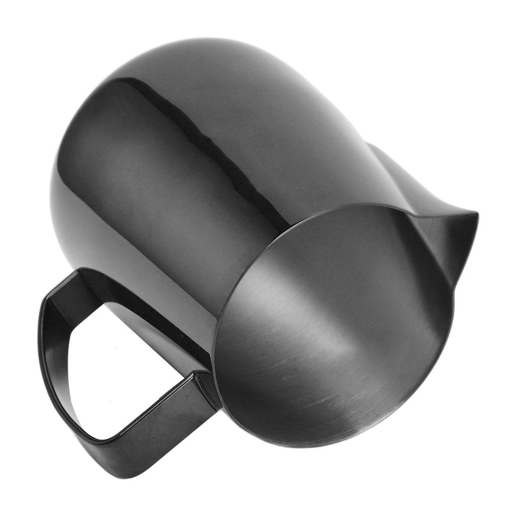 Milk Frothing Pitcher 304 Stainless Steel Coffee Steaming Pitcher Multipurpose Coffee Milk Cup for Home