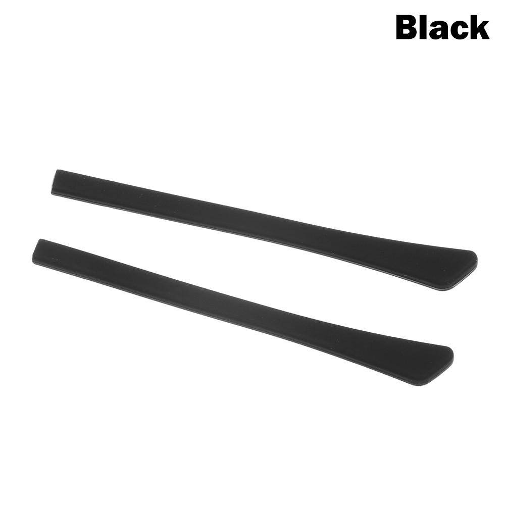 

4 Pairs Outdoor Glasses Accessory Silicone Anti Slip Ear Hook Eyewear Slip Sets Spectacle Leg Sets Sunglasses Temple Tip Holder чёрный
