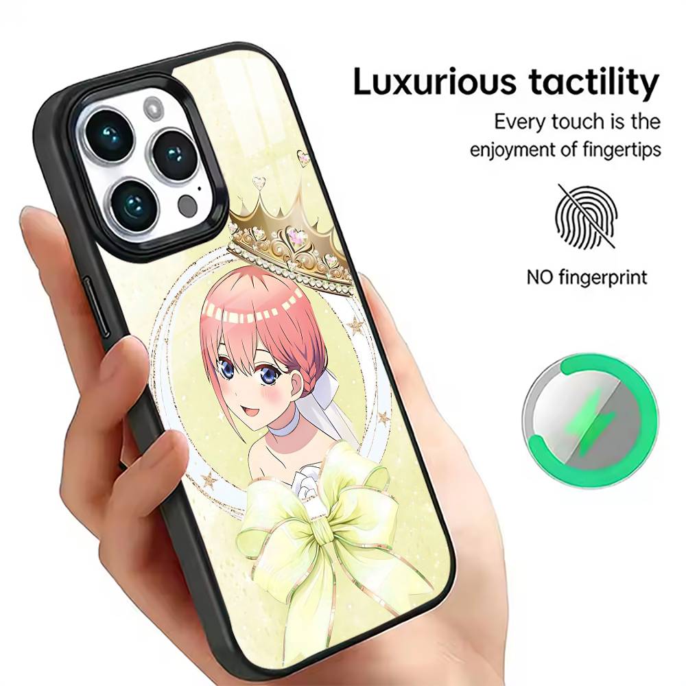 

Ichika Nakano Phone Case For iPhone17,16,15,14,13,12,11 Plus,Pro Magnetic For Magsafe Wireless Charging iPhone15PROMAX