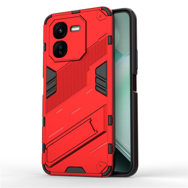 For ViVo iQOO Z9x Case ViVo iQOO Z9x 5G Cover Punk Style Armor Bumper Shield Protective Back Phone Cases On ViVo iQOO Z9x Funda