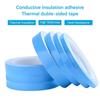 25mThermal Insulation Tape, Insulation Heat Dissipation Tape, Double-sided Thermal Interface Tape for Chip, LED Strip, Heat Sink